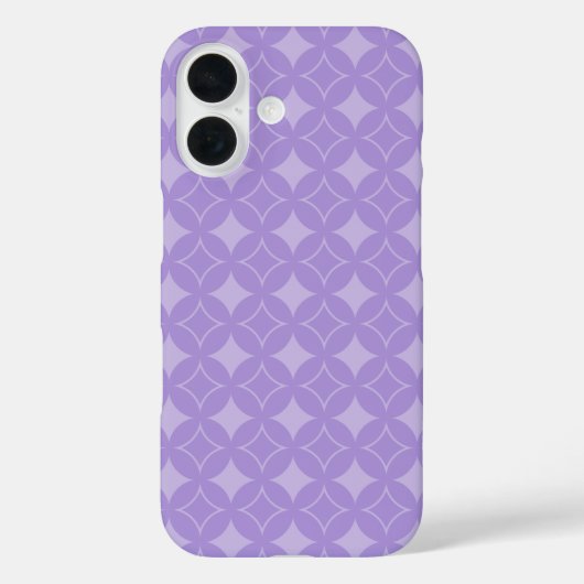 Coques Case-Mate iPhone Motif de shippo Lilac (Verso)