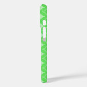 Coques Case-Mate iPhone Motif de shippo vert citron (Verso / Gauche)