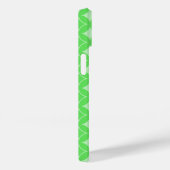 Coques Case-Mate iPhone Motif de shippo vert citron (Verso / Droite)