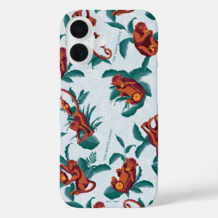 Coques iPhone 16 Motif de singes joueurs du Lotus Blanc
