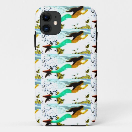 Coques Case-Mate iPhone motif de sirène (Dos)