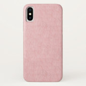 Coques Case-Mate iPhone Motif de Snakeskin rose subtil (Dos)