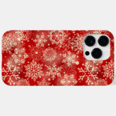 Coques Case-Mate iPhone Motif de snowflakes (Verso (horizontal))