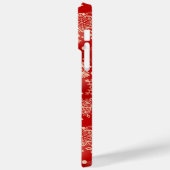 Coques Case-Mate iPhone Motif de snowflakes (Verso / Gauche)