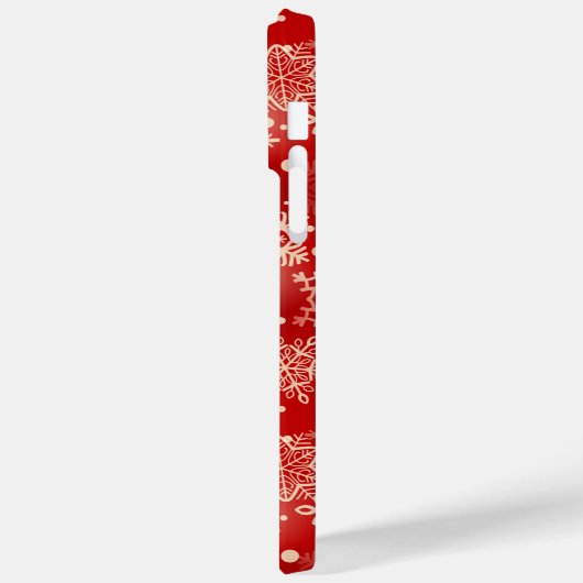 Coques Case-Mate iPhone Motif de snowflakes (Verso / Gauche)