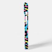 Coques Case-Mate iPhone Motif de Spots Neon Leopard (Verso / Gauche)