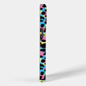Coques Case-Mate iPhone Motif de Spots Neon Leopard (Verso / Droite)