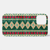 Coques Case-Mate iPhone Motif de style africain géométrique Abstrait (Verso (horizontal))