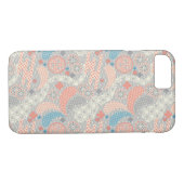 Coques Case-Mate iPhone Motif de style japonais. Illustration (Dos (Horizontal))