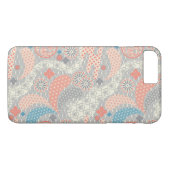 Coques Case-Mate iPhone motif de style japonais. Illustration. (Dos (Horizontal))