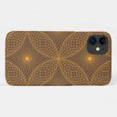 Coques Case-Mate iPhone Motif de style mandala, décoratif, chic, abstrait (Dos (Horizontal))