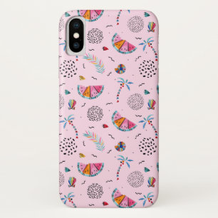 Etui iPhone Case-Mate Motif de style Pink Memphis
