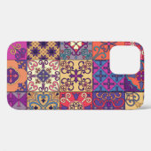 Coques Case-Mate iPhone Motif de style Talavera (Verso (horizontal))