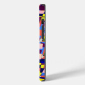Coques Case-Mate iPhone Motif de style Terrazzo (Verso / Gauche)