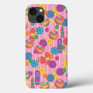 iPhone 13 Case Motif de sucrerie de lucettes
