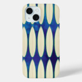Coques Case-Mate iPhone motif de surf blanc (Verso)