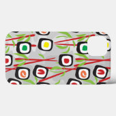 Coques Case-Mate iPhone Motif de sushi (Verso (horizontal))