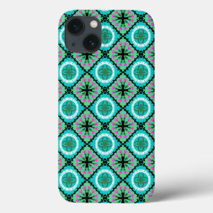 iPhone 13 Case Motif de Suzani aux motifs ouzbek et kazakh