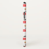 Coques Case-Mate iPhone Motif de symboles de l'Angleterre (Dos/Droite)