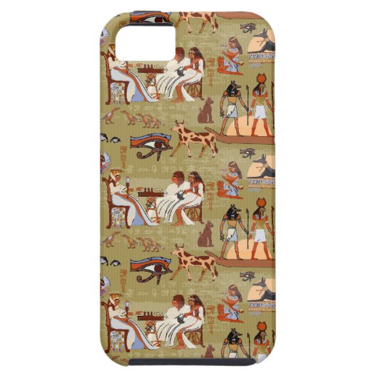 Coques Case-Mate iPhone Motif de symboles de l'Egypte | (Dos)
