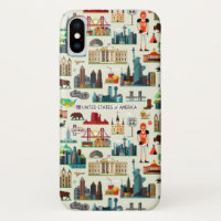 Motif de symboles des Etats-Unis