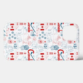 Coques Case-Mate iPhone Motif de symboles du Canada | (Verso (horizontal))