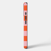 Coques Case-Mate iPhone Motif de tableau de bord orange et rose (Verso / Gauche)