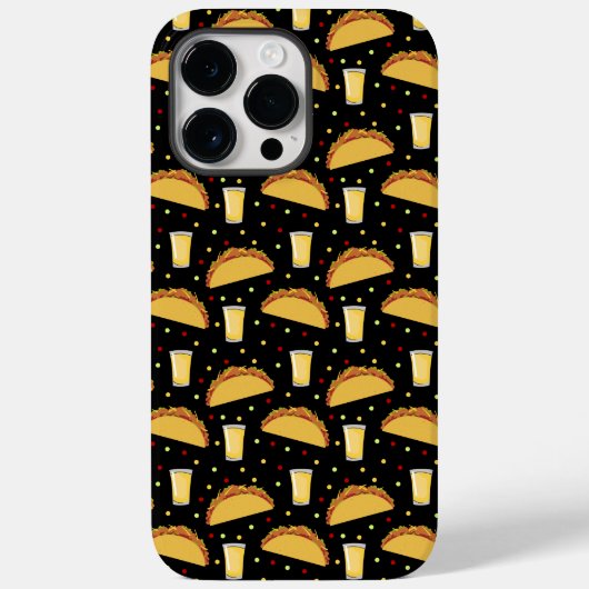 Coques Case-Mate iPhone Motif de Tacos et Tequila (Verso)