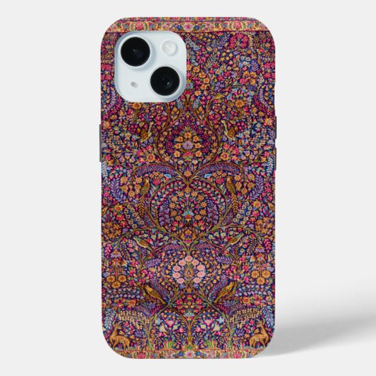 Coques Case-Mate iPhone Motif de tapis persan coloré (Verso)