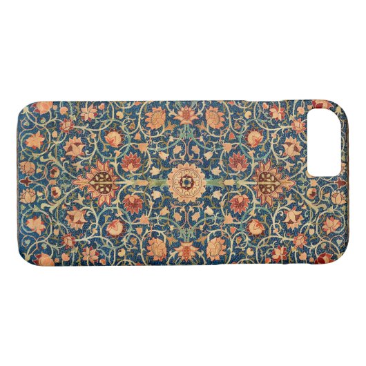Coques Case-Mate iPhone Motif de tapis William Morris Holland Park (Dos (Horizontal))
