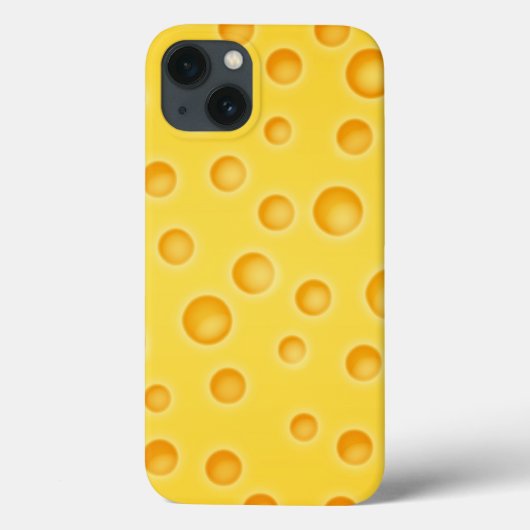 Coques Case-Mate iPhone Motif de texture au fromage suisse (Verso)