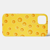 Coques Case-Mate iPhone Motif de texture au fromage suisse (Verso (horizontal))