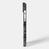 Coques Case-Mate iPhone motif de texture cuir (Verso / Gauche)