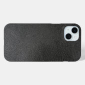 Coques Case-Mate iPhone motif de texture cuir (Verso (horizontal))