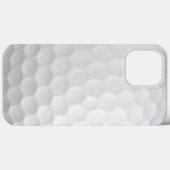 Coques Case-Mate iPhone Motif de texture de boule de golf à l'air réaliste (Verso (horizontal))