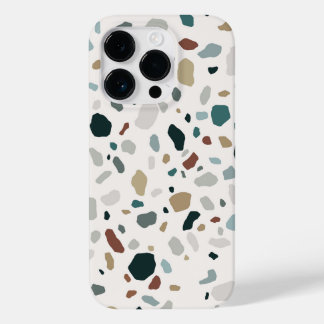 Coque Pour iPhone 14 Pro Motif de texture moderne Terrazzo Stone