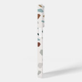 Coques Case-Mate iPhone Motif de texture moderne Terrazzo Stone (Verso / Droite)