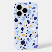 Coques Case-Mate iPhone Motif de texture moderne Terrazzo Stone (Verso)
