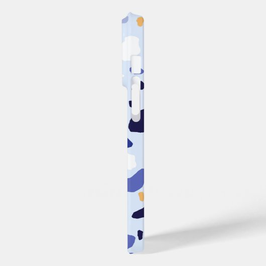 Coques Case-Mate iPhone Motif de texture moderne Terrazzo Stone (Verso / Gauche)