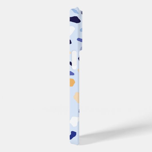 Coques Case-Mate iPhone Motif de texture moderne Terrazzo Stone (Verso / Droite)