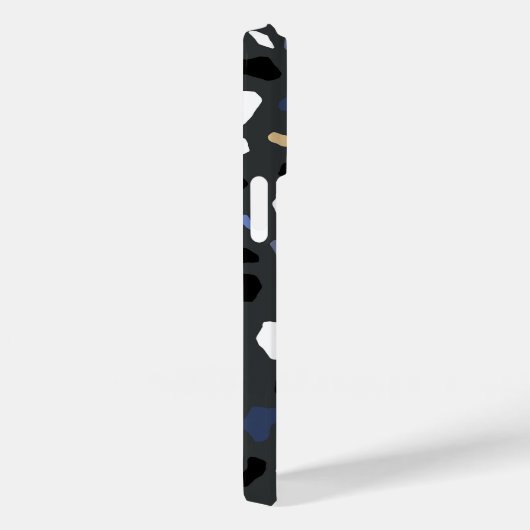 Coques Case-Mate iPhone Motif de texture moderne Terrazzo Stone (Verso / Droite)