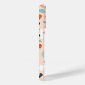 Coques Case-Mate iPhone Motif de texture moderne Terrazzo Stone (Verso / Droite)