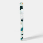 Coques Case-Mate iPhone Motif de texture moderne Terrazzo Stone (Verso / Gauche)