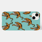 Coques Case-Mate iPhone Motif de Tigre d'Asie (Verso (horizontal))