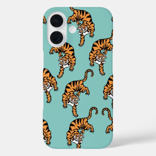 Coques Case-Mate iPhone Motif de Tigre d'Asie (Verso)