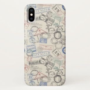 Case-Mate iPhone Case Motif de timbres-poste du monde