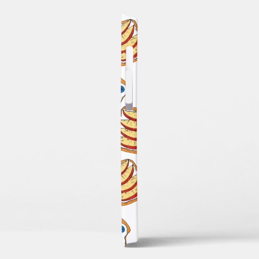 Coques Case-Mate iPhone Motif de toast (Verso / Gauche)