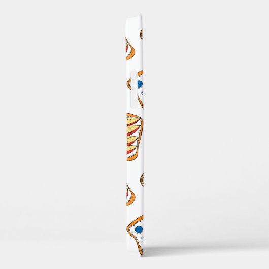Coques Case-Mate iPhone Motif de toast (Verso / Droite)