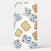 Coques Case-Mate iPhone Motif de toast (Verso)