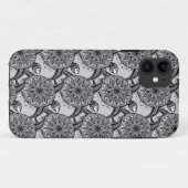 Coques Case-Mate iPhone Motif de tortue de style (Dos (Horizontal))